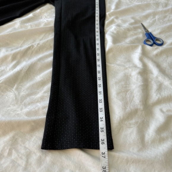 Studio Point Women's Black Allover Dot Pattern Legging Dress Pants Size Medium - Picture 12 of 13